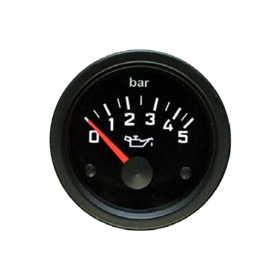 Pressure gauge / Drukmeter / 0-5 bar / 52mm