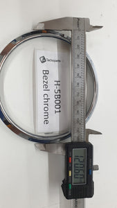 H-5B001 - Gauge bezel 110mm chrome round