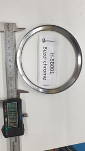 H-5B001 - Gauge bezel 110mm chrome round