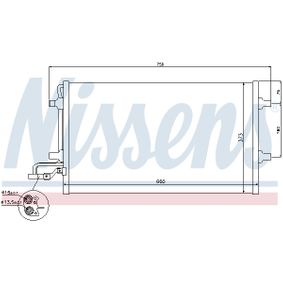940154 Nissens Condensor Volvo (3 mnd garantie)