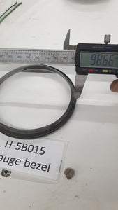 H-5B015 gauge bezel