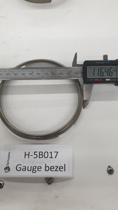 H-5B017 gauge bezel
