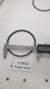 H-5B022 gauge bezel
