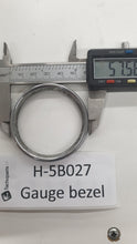 Afbeelding in Gallery-weergave laden, H-5B027 gauge bezel

