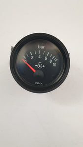 VDO 350-471-008-043G Drukmeter 0-10 bar 52mm 24V